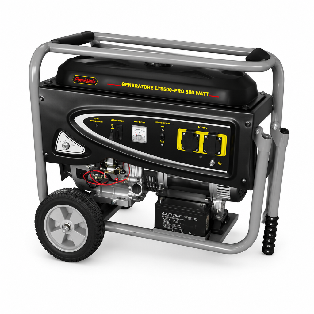 Generatore Cardinale LT6500-PRO - vista laterale