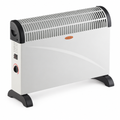 Termoconvettore ventilato & timer - vista laterale