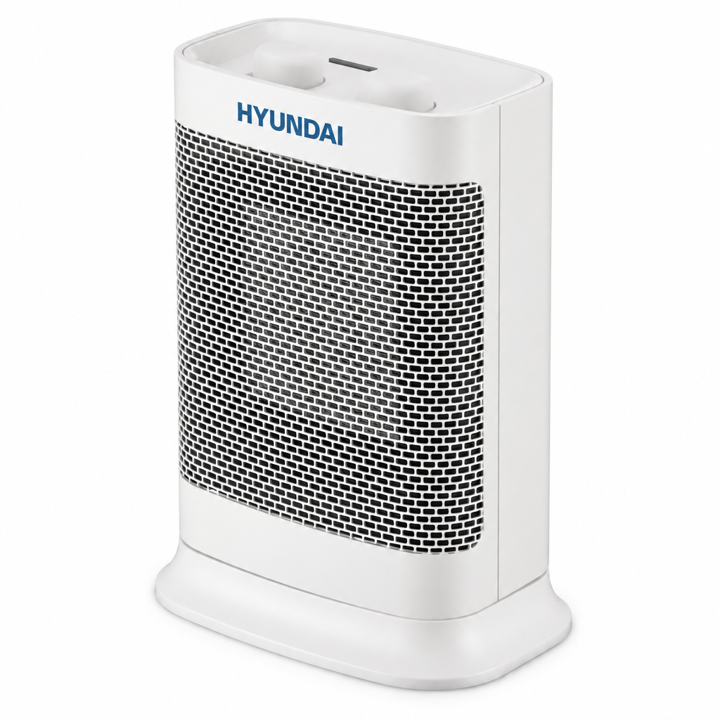 Termoventilatore ceramico Hyundai - vista laterale