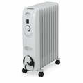 Radiatore ad olio - vista laterale