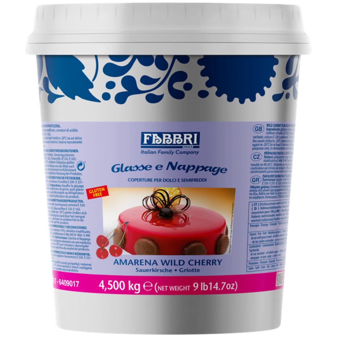 Fabbri Nappage Amarena Glassa a Specchio kg 4.5