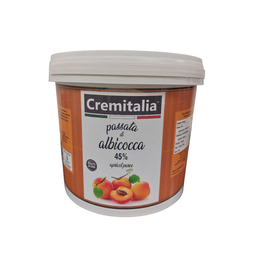 Passata di albicocca 45% Cremitalia Kg 6