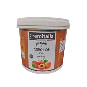 Passata di albicocca 45% Cremitalia Kg 6