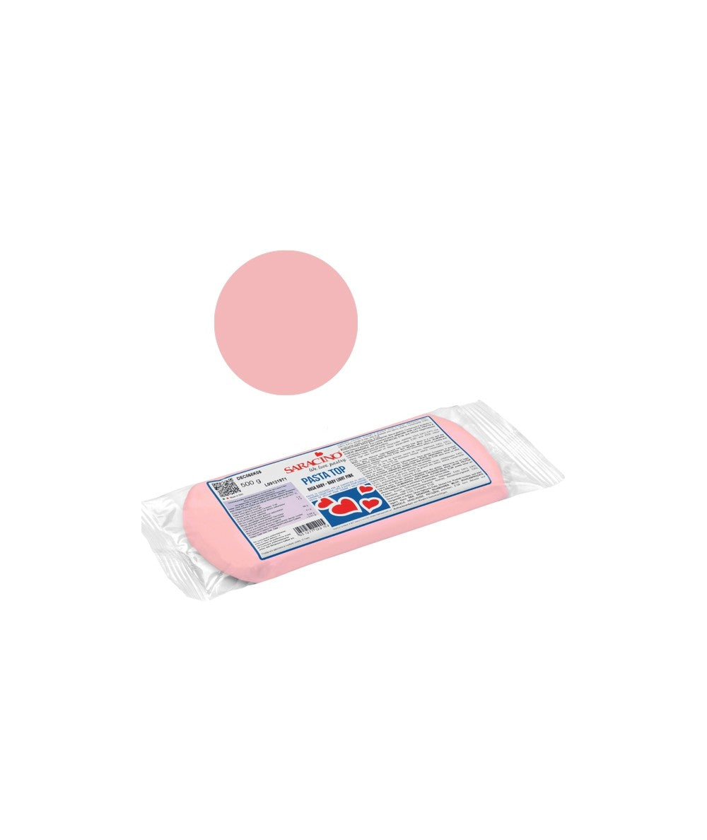 Pasta di Zucchero Top Rosa Baby g 500