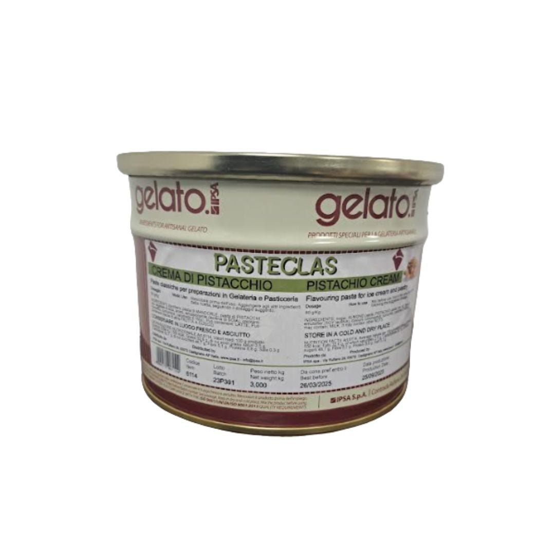 Pasteclas Crema di Pistacchio Ipsa Kg 3 - Dea Distribuzione