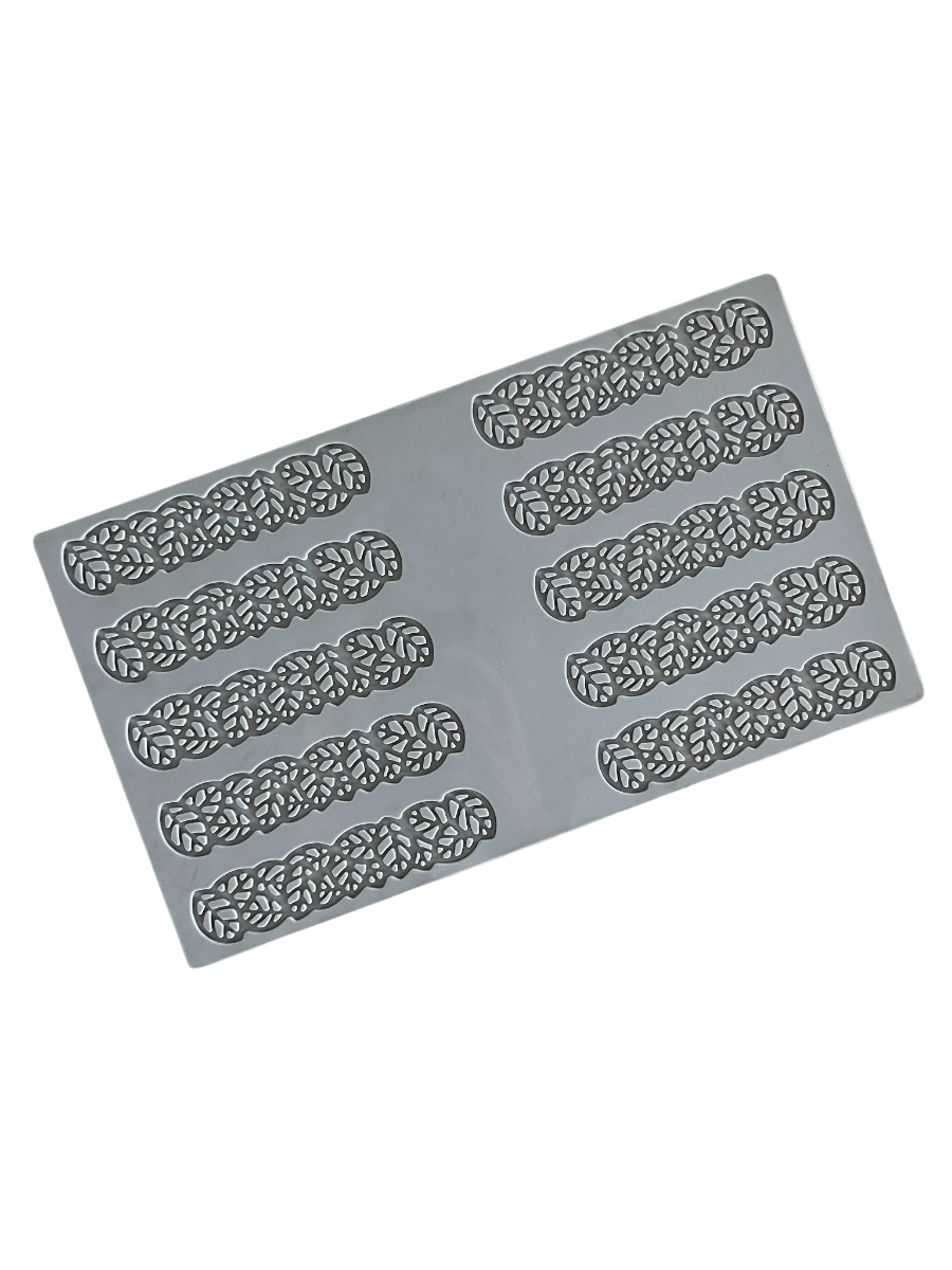 Stampo in Silicone Leaves Foglie Pavoni