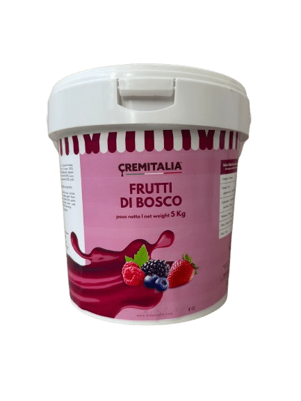 Ricarica Frutti di Bosco per dosatore Cremitalia Kg 5 - Dea Distribuzione