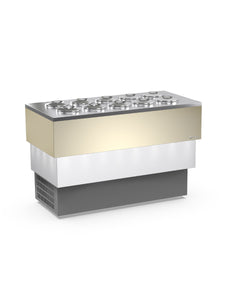Conservatore per gelato mantecato CARRARA DARK e CREAM