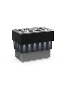 Conservatore per gelato mantecato CARRARA DARK e CREAM