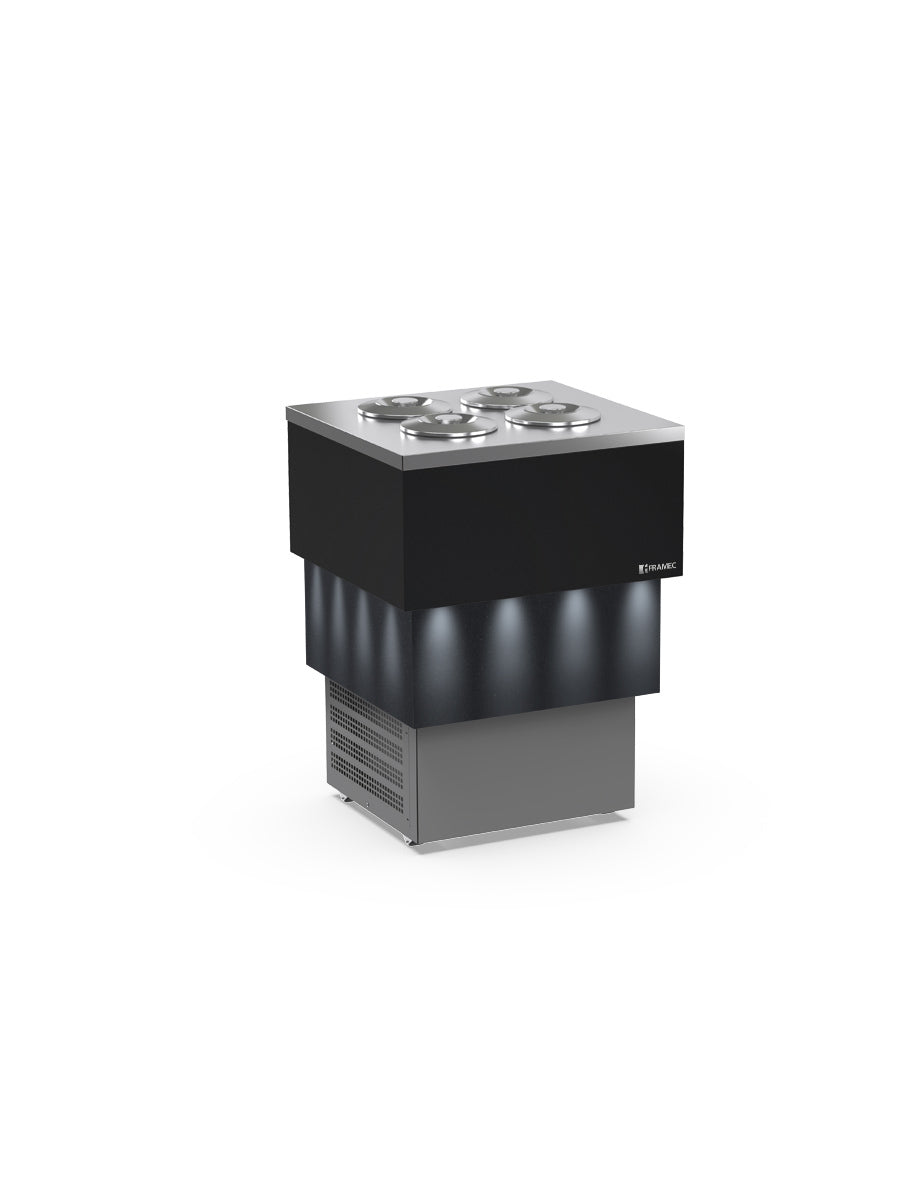 Conservatore per gelato mantecato CARRARA DARK e CREAM