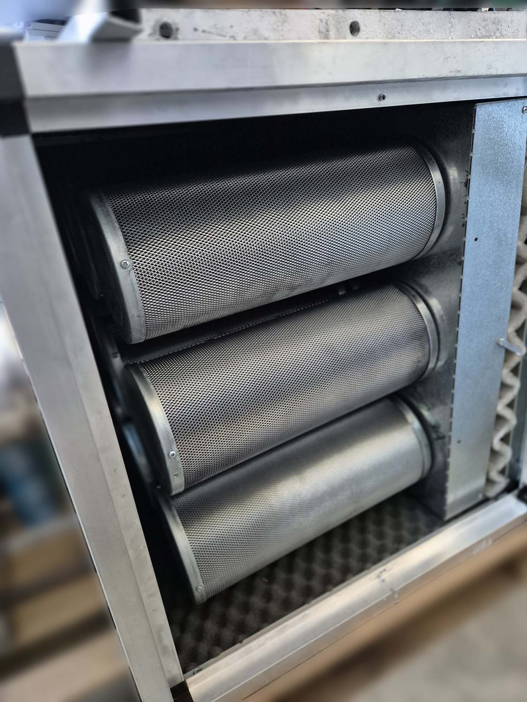 Unità filtrante per cappa, a carboni attivi cm. 70x70x70 - Dea Distribuzione