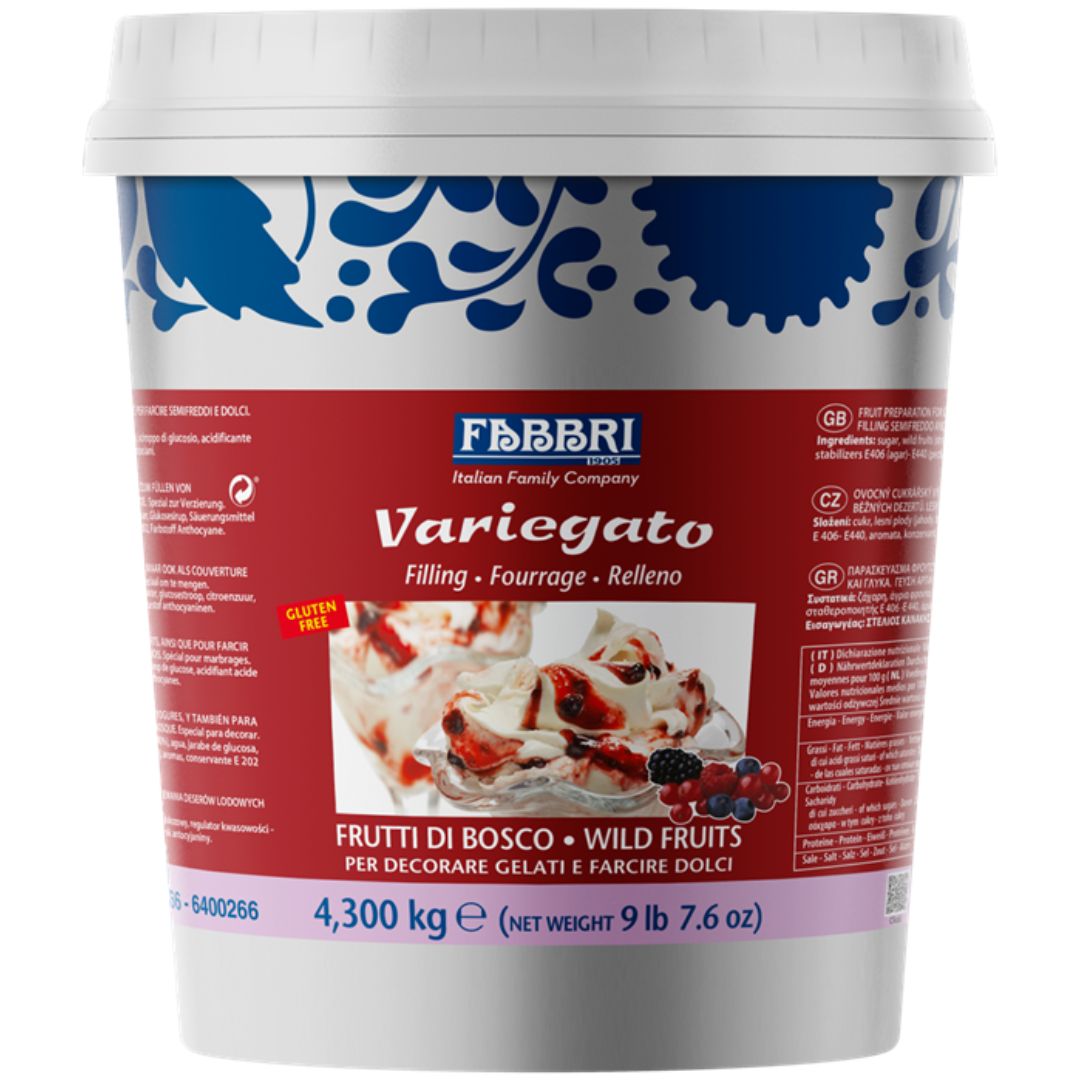 Fabbri Variegato Frutti di Bosco Kg 4.3