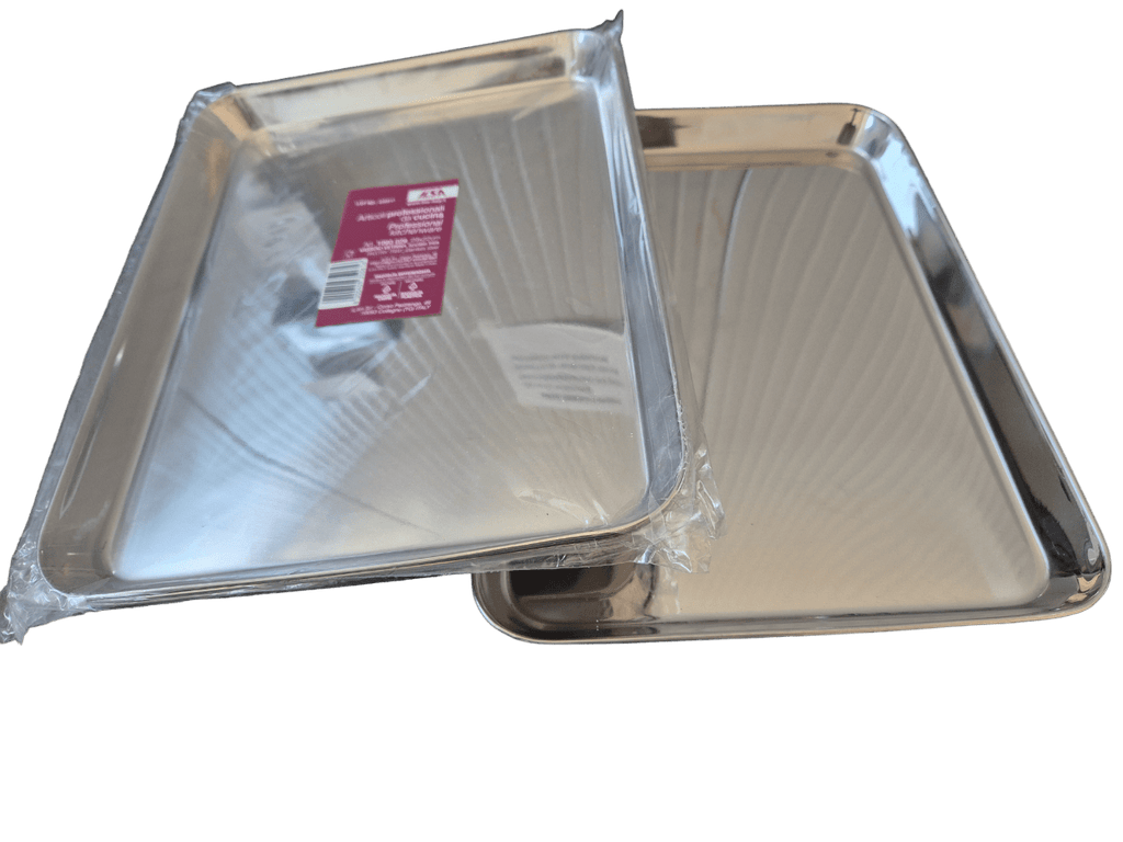 Vassoi inox 29x22 per vetrina - Dea Distribuzione