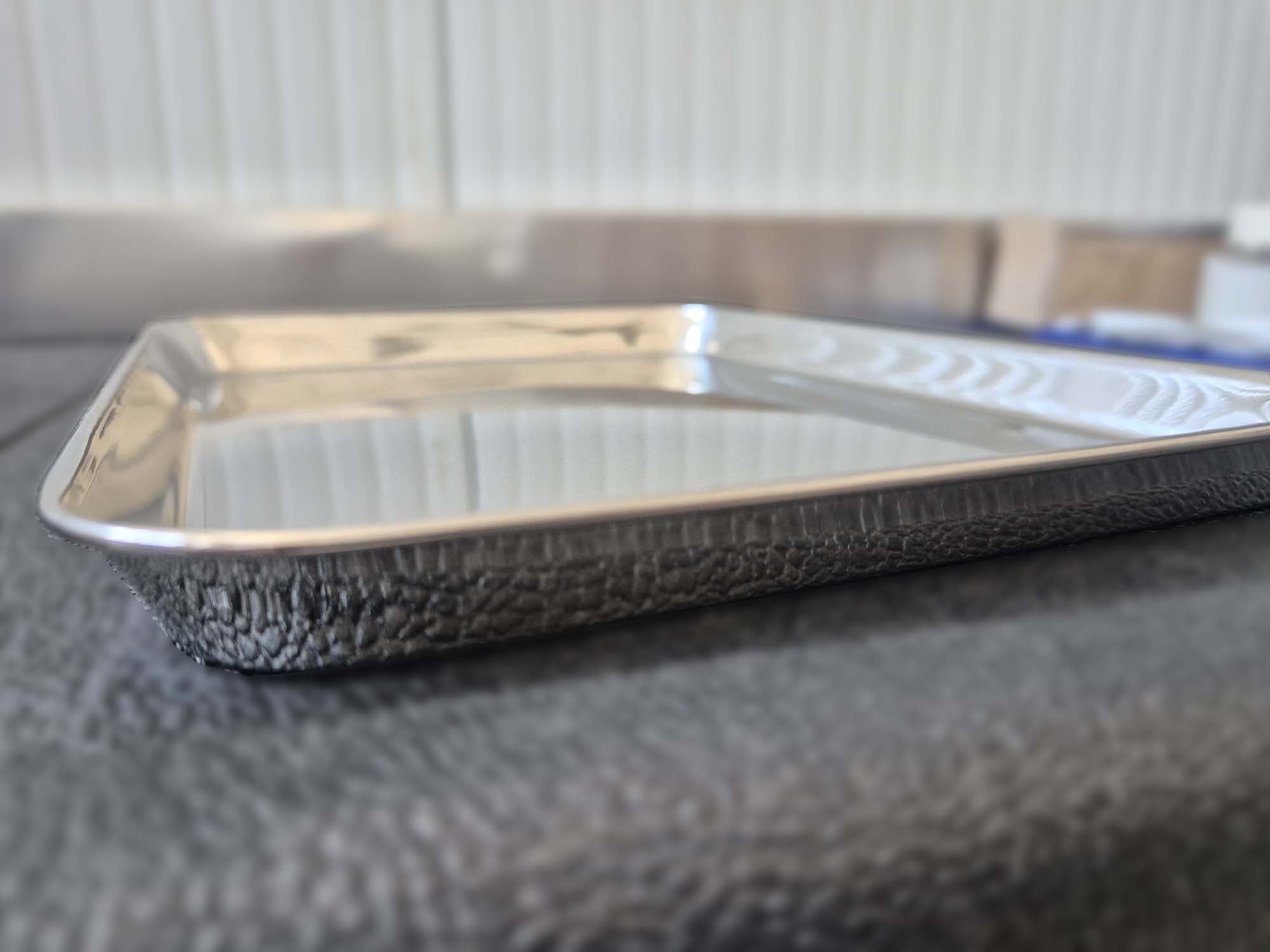 Vassoi inox 29x22 per vetrina - Dea Distribuzione