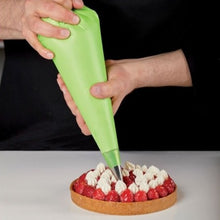 Carica l&#39;immagine nel visualizzatore di Gallery, Sac a poche Verde monouso plastica rotolo pz 100
