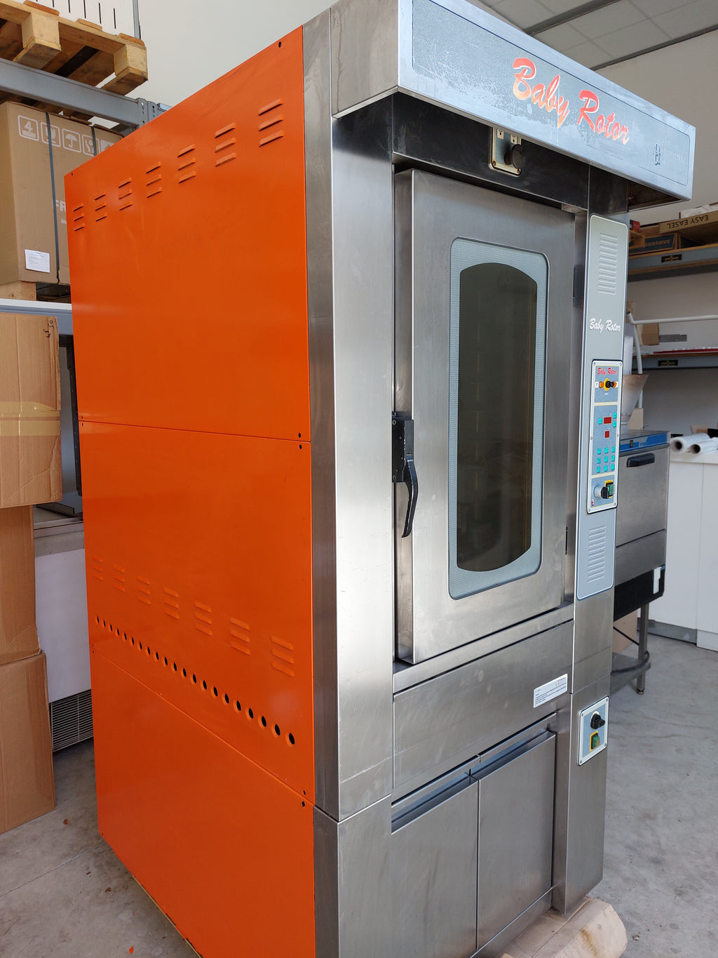Forno a gas a convenzione TORNATI Baby Rotor - Dea Distribuzione
