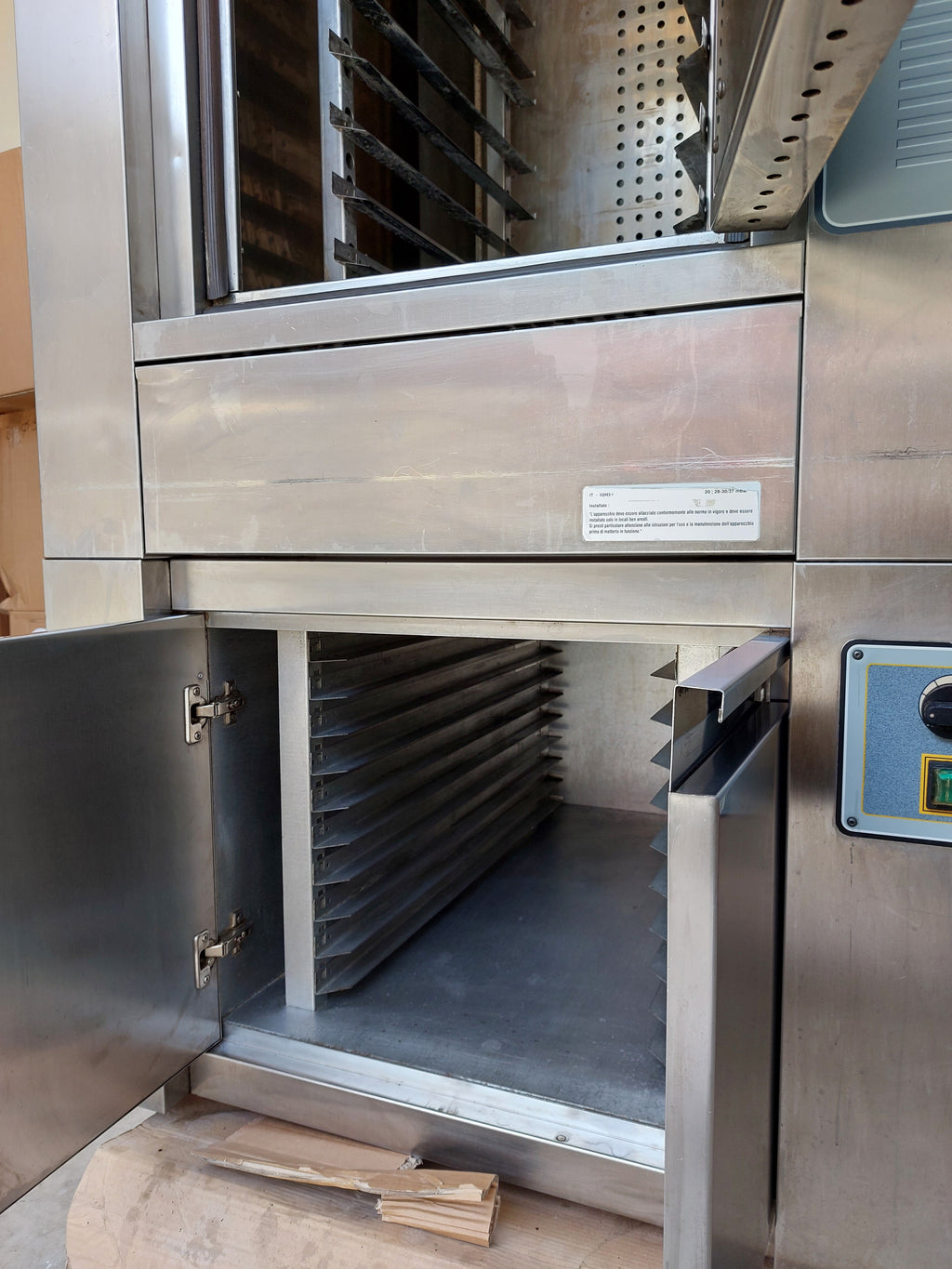 Forno a gas a convenzione TORNATI Baby Rotor - Dea Distribuzione