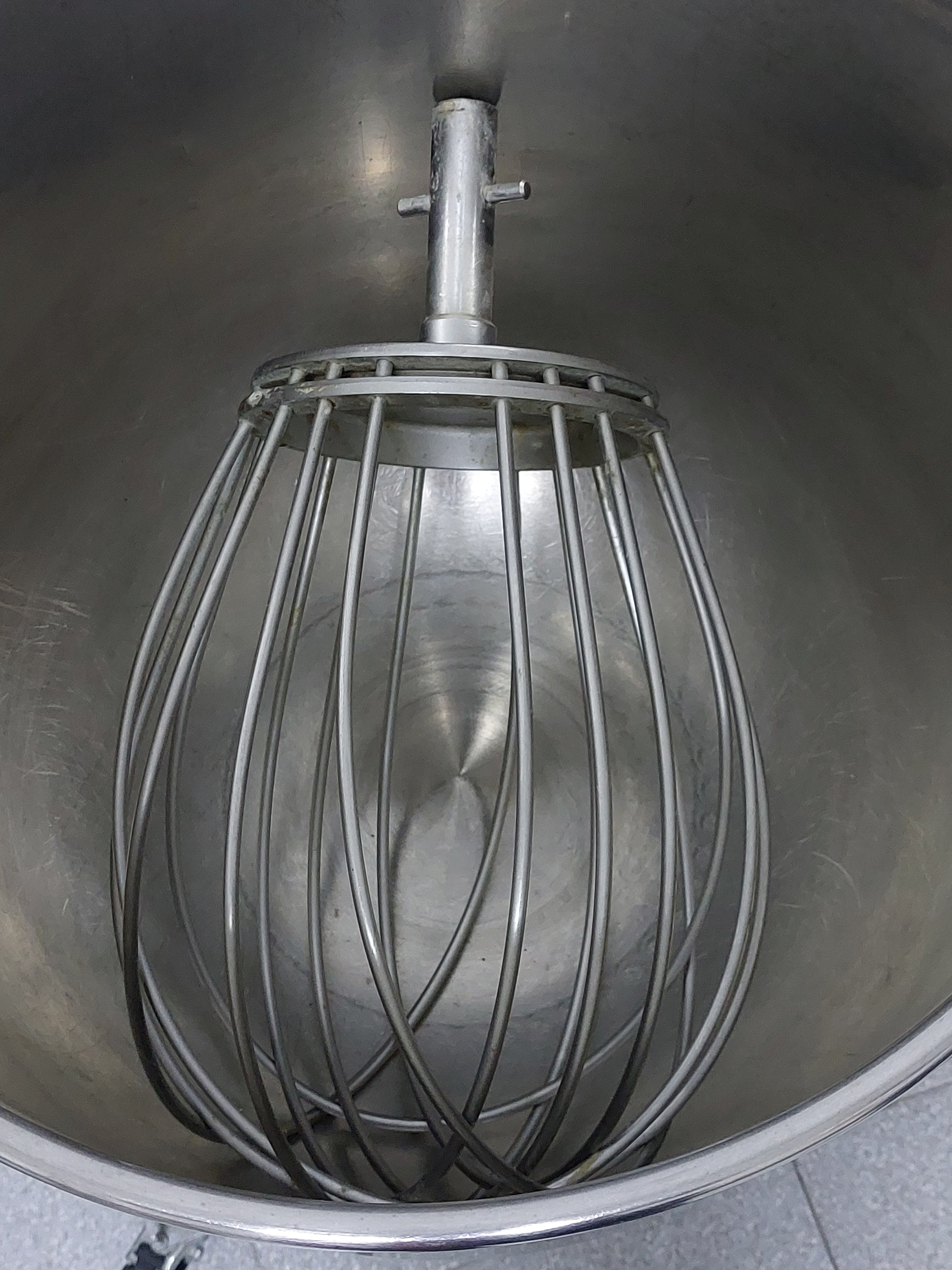 Vasca Inox per planetaria Pietroberto 60lt con carrello - Dea Distribuzione