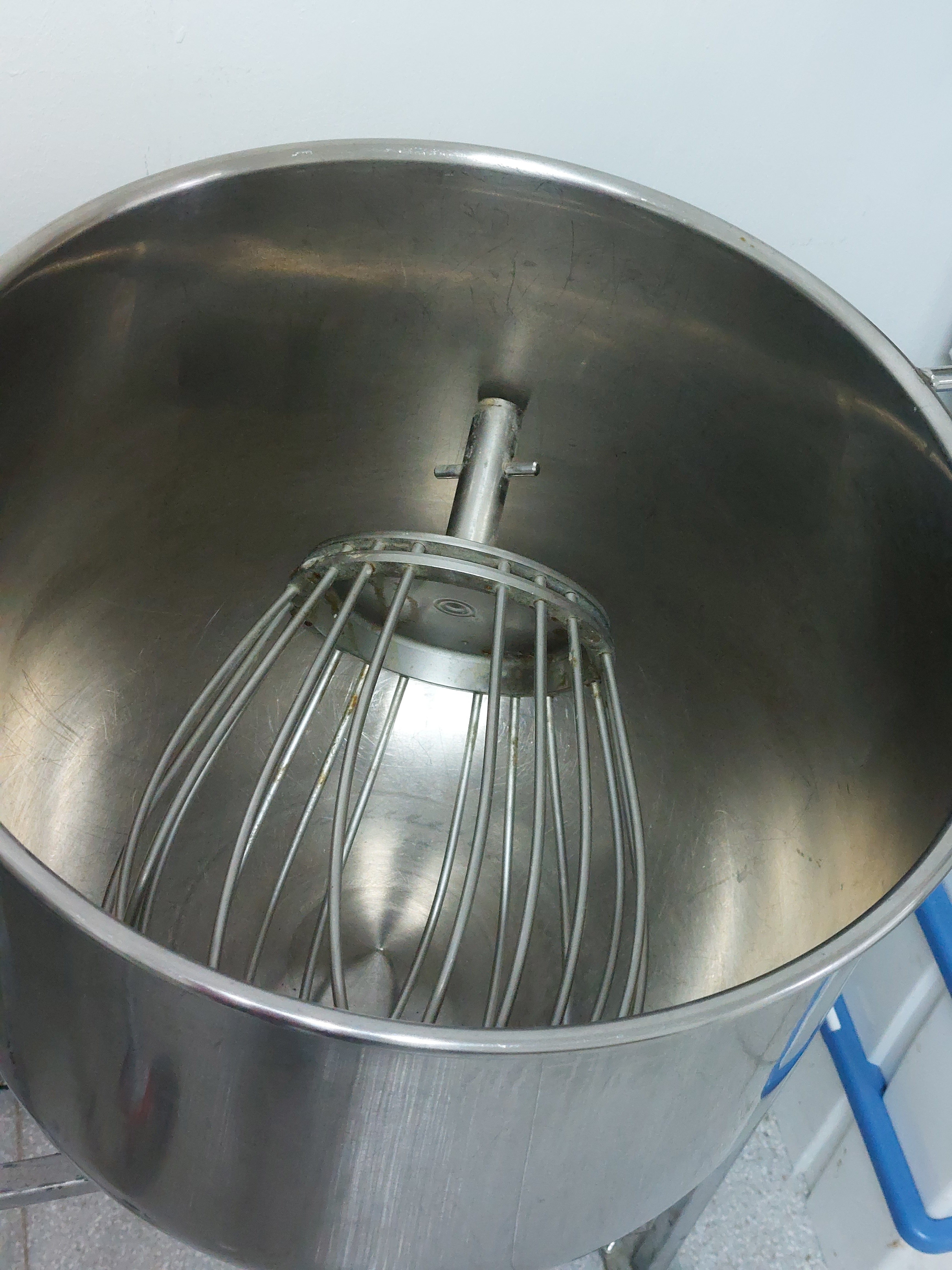 Vasca Inox per planetaria Pietroberto 60lt con carrello - Dea Distribuzione