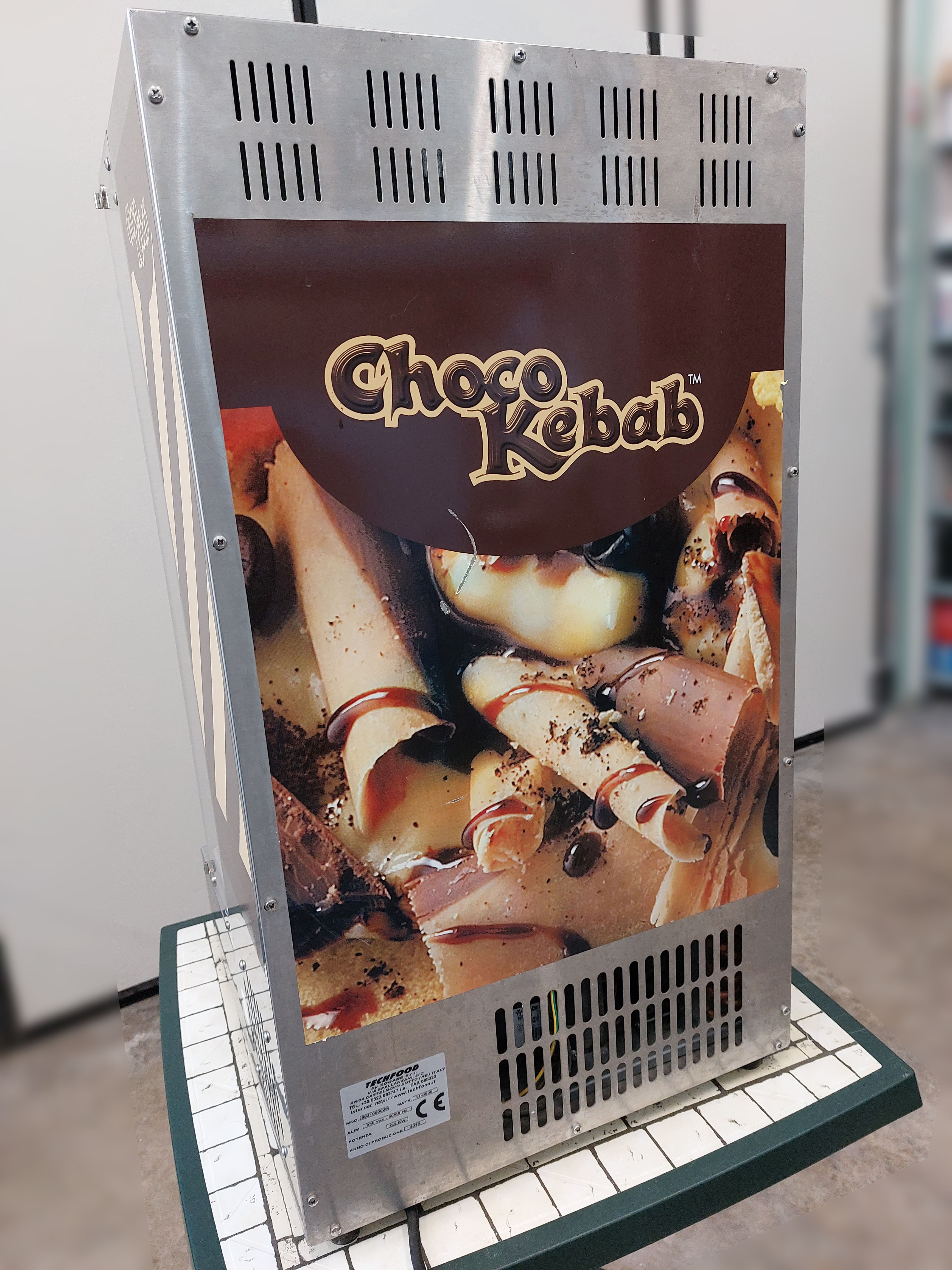 Macchina per il kebab di cioccolato CHOCO KEBAB - Dea Distribuzione