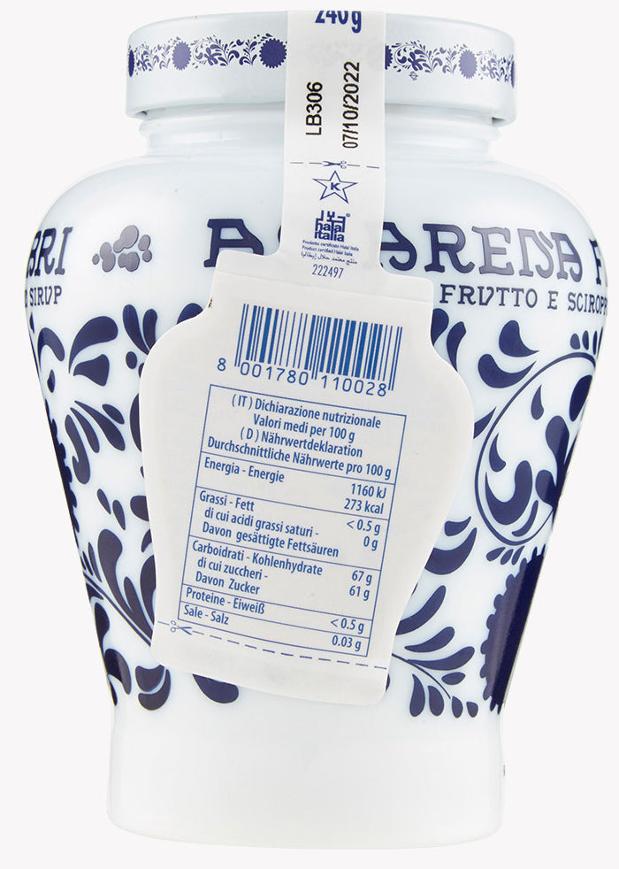 Amarena Opaline FABBRI - vaso ceramica 600 gr. - Dea Distribuzione