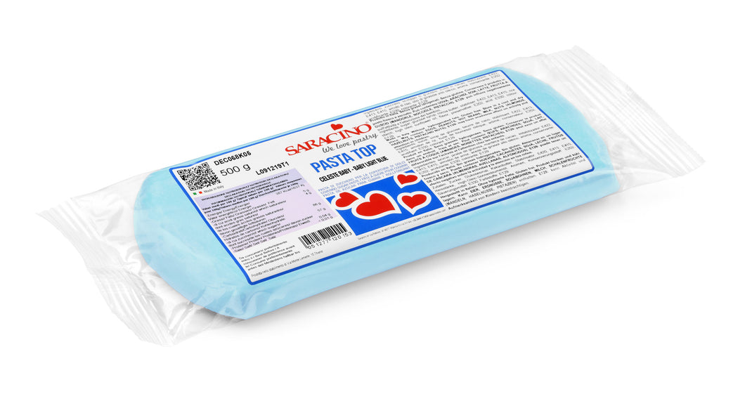 Pasta di Zucchero Top Celeste Baby g 500