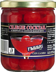Ciliegie cocktails FABBRI 470 gr.
