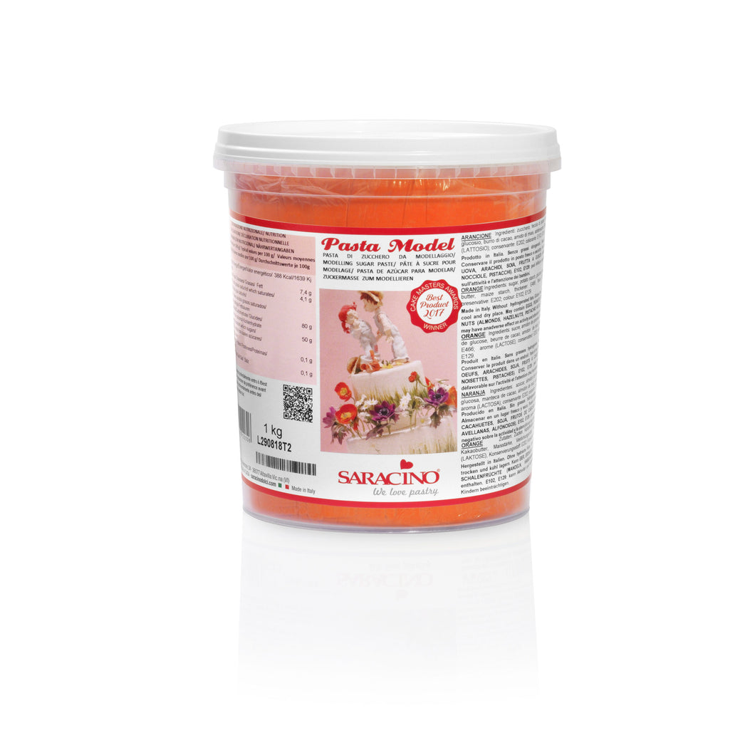Pasta di Zucchero Model Arancione kg 1