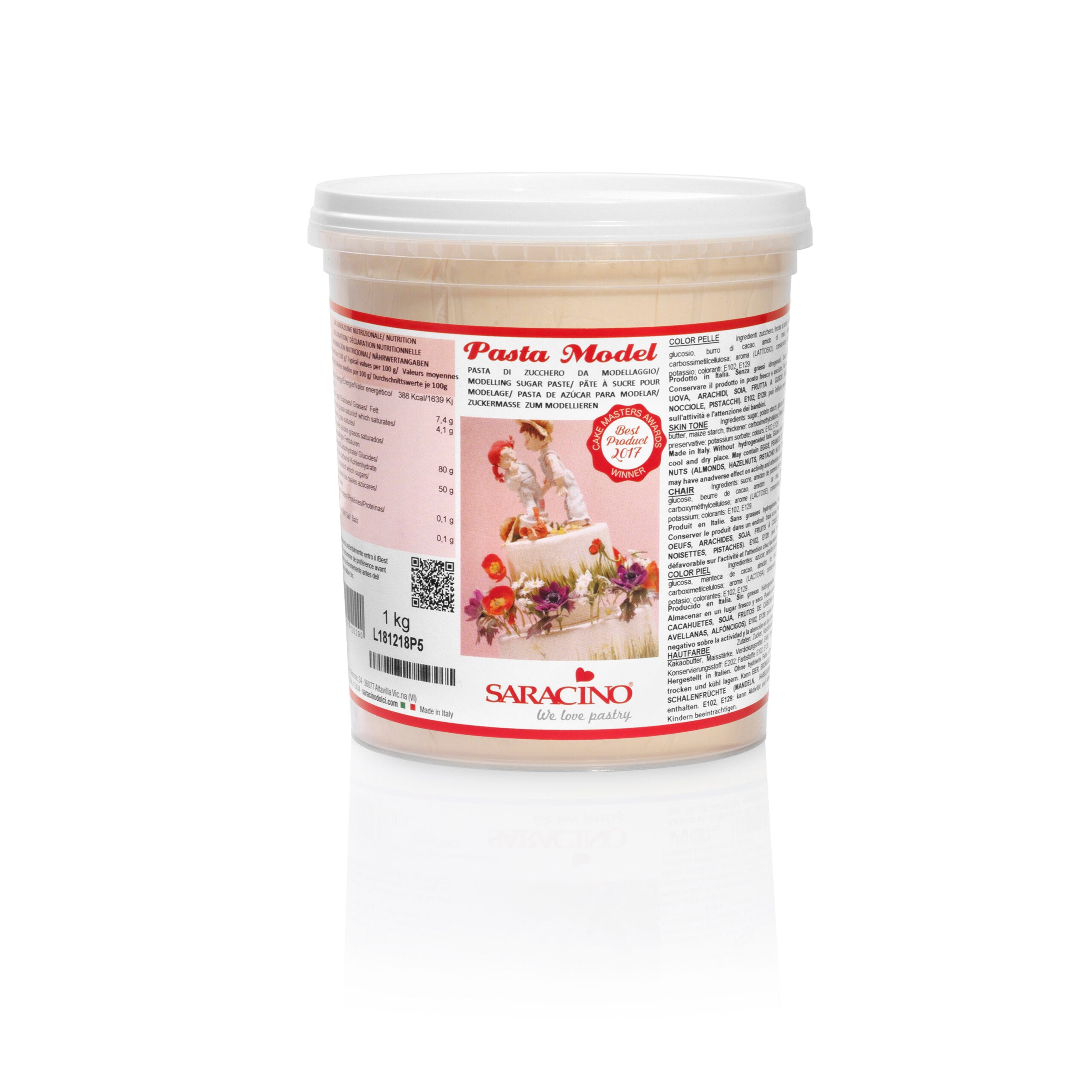 Pasta di Zucchero Model Rosa beige pelle kg 1 - Dea Distribuzione