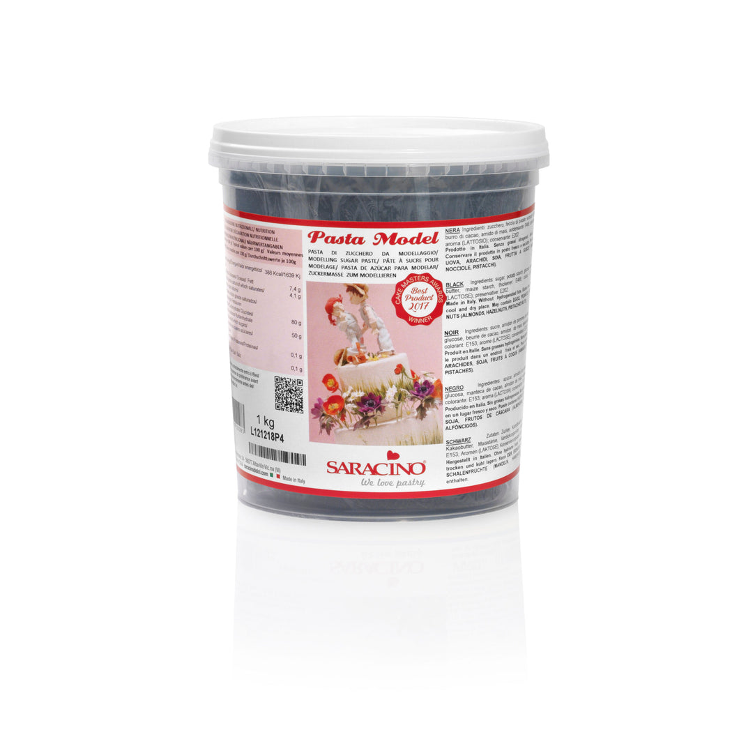 Pasta di Zucchero Model Nera kg 1