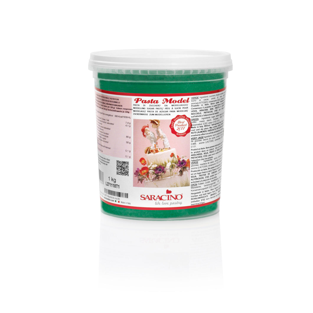 Pasta di Zucchero Model Verde kg 1