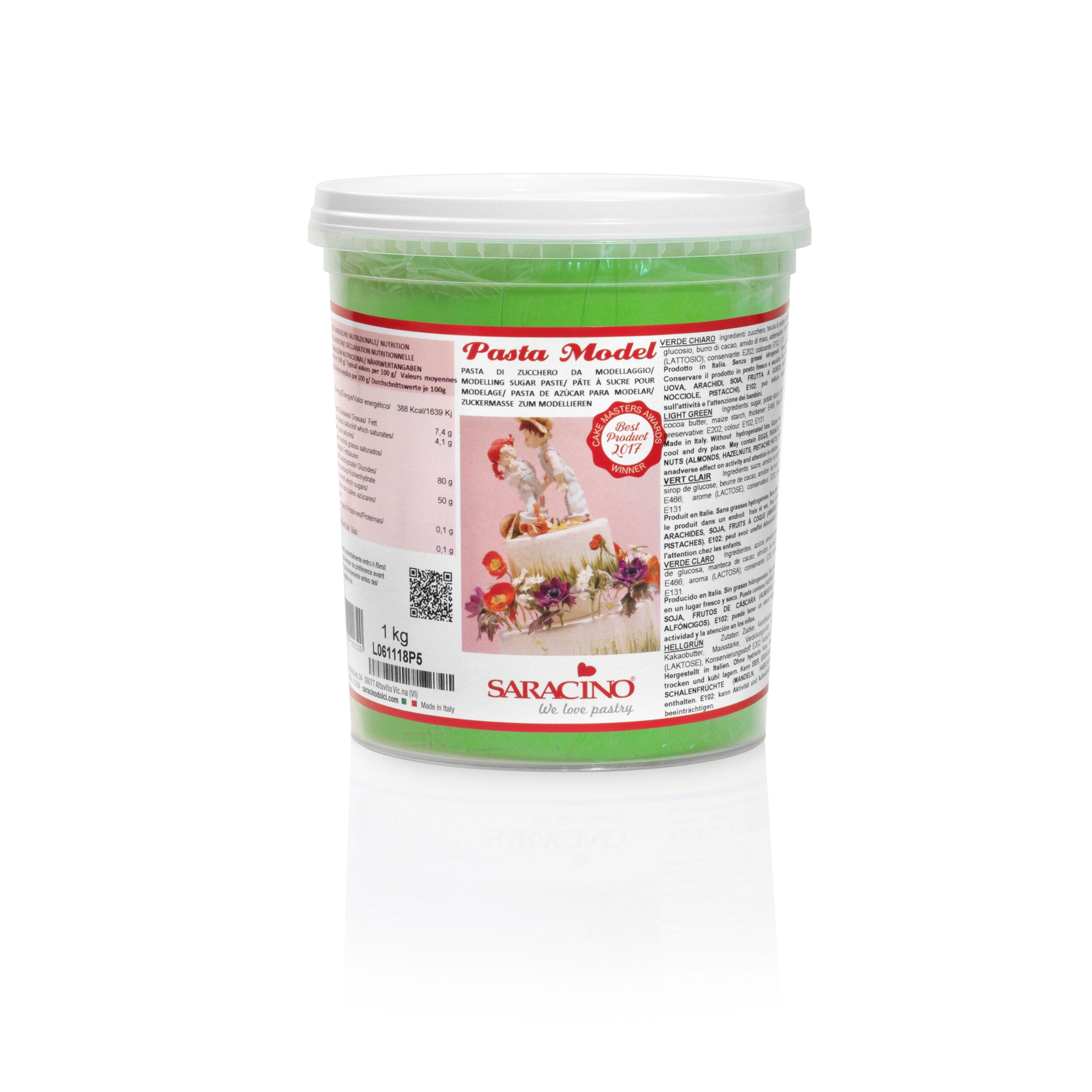 Pasta di Zucchero Model Verde chiaro kg 1 - Dea Distribuzione