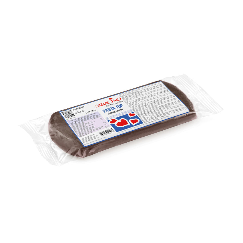 Pasta di Zucchero Top Marrone g 500