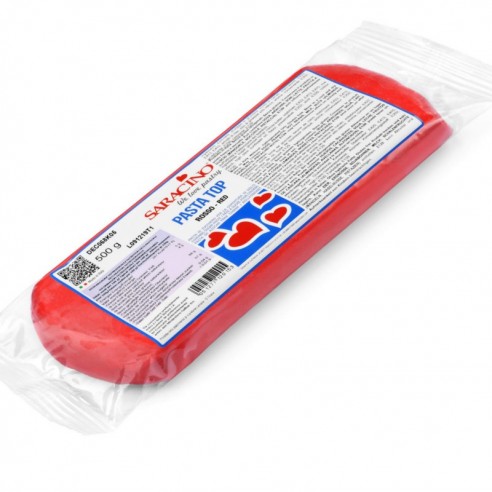 Pasta di Zucchero Top Rossa g 500 - Dea Distribuzione