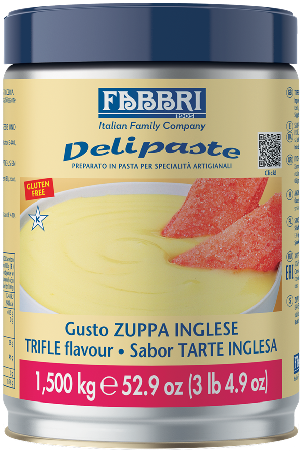 Delipaste Zuppa Inglese FABBRI - 1,5 Kg - Dea Distribuzione