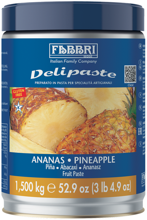 Delipaste Ananas FABBRI - 1,5 Kg - Dea Distribuzione