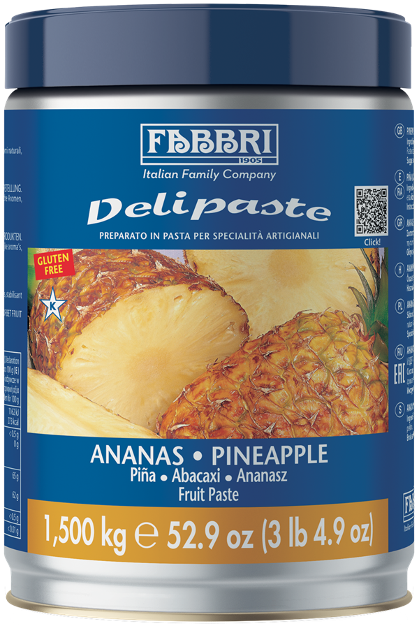 Delipaste Ananas FABBRI - 1,5 Kg