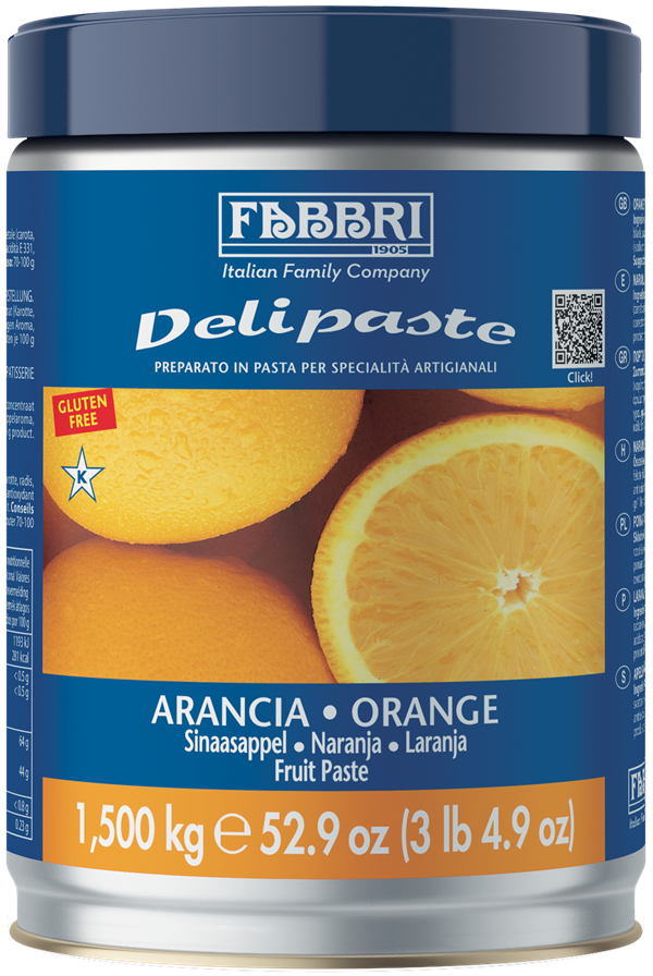 Delipaste Arancia FABBRI - 1,5 Kg - Dea Distribuzione