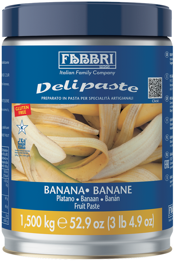 Delipaste Banana FABBRI 1,5 Kg - Dea Distribuzione