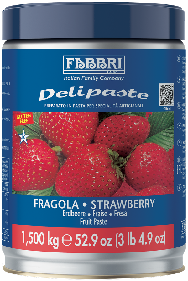 Delipaste Fragola FABBRI 1,5 Kg - Dea Distribuzione