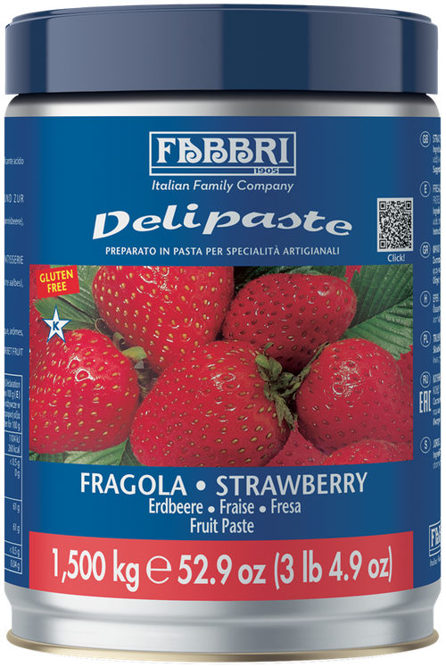 Delipaste Fragola FABBRI 1,5 Kg - Dea Distribuzione