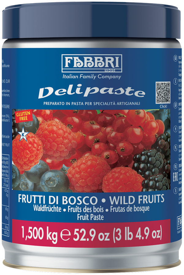 Delipaste Frutti di bosco FABBRI 1,5 Kg - Dea Distribuzione