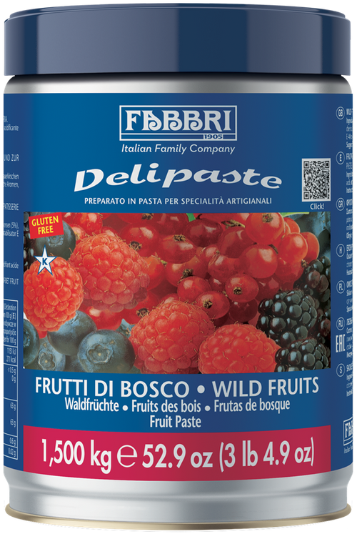 Delipaste Frutti di bosco FABBRI 1,5 Kg - Dea Distribuzione