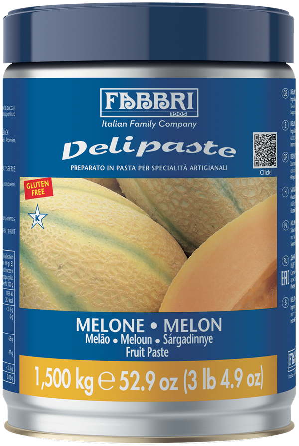 Delipaste Melone FABBRI 1,5 Kg - Dea Distribuzione