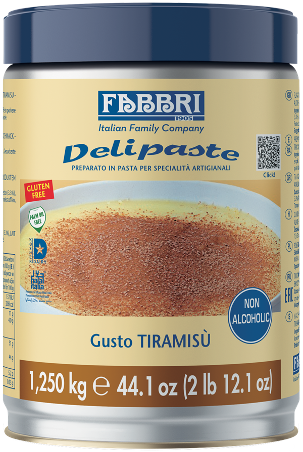 Delipaste Tiramisù FABBRI - 1,25 Kg - Dea Distribuzione