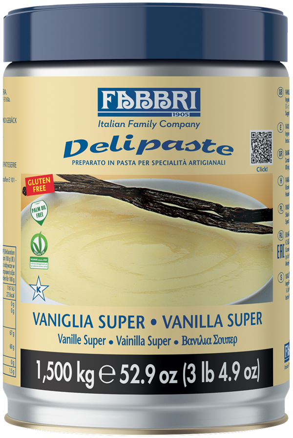 Delipaste Vaniglia Super FABBRI - 1,5 Kg - Dea Distribuzione