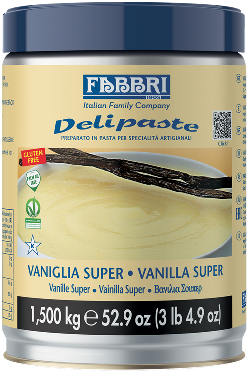 Delipaste Vaniglia Super FABBRI - 1,5 Kg - Dea Distribuzione