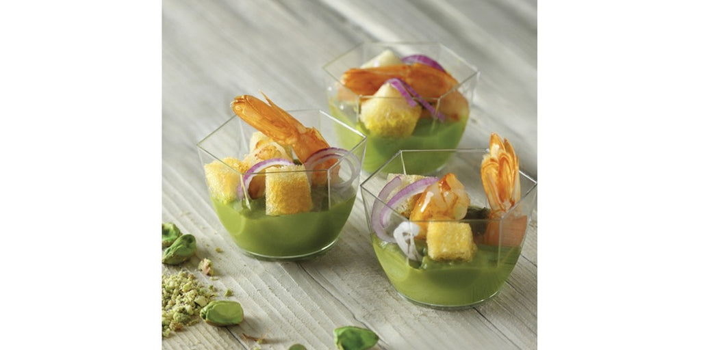 Bicchierino Monoporzione Coppa Exa CC 60 (60 pezzi) - Dea Distribuzione