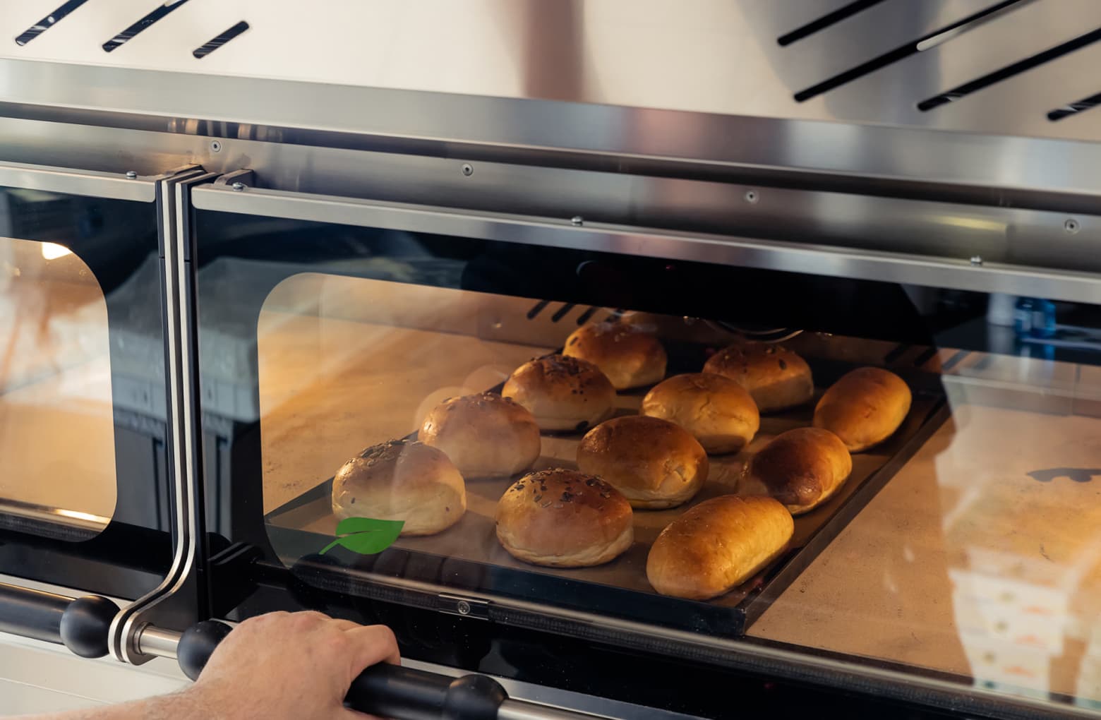 Forno elettrico per pizza in teglia GAM - Azzurro Tray 2 - immagine 3