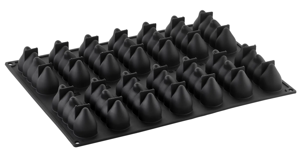 Stampo Silicone Pavoflex Miami 14 Impronte - coppapasta integrato - Dea Distribuzione